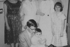 Élizabeth, Pauline, Marie-Ange, Valentine, Fernand, Diane Daoust