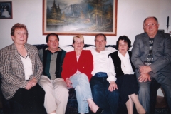 Marie-Ange, Raymond, Valentine, Maurice, Jeannine, Laurier