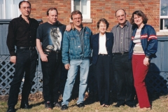 Raymond, Ronald, Yvon, Jeannine, Philip, Liette